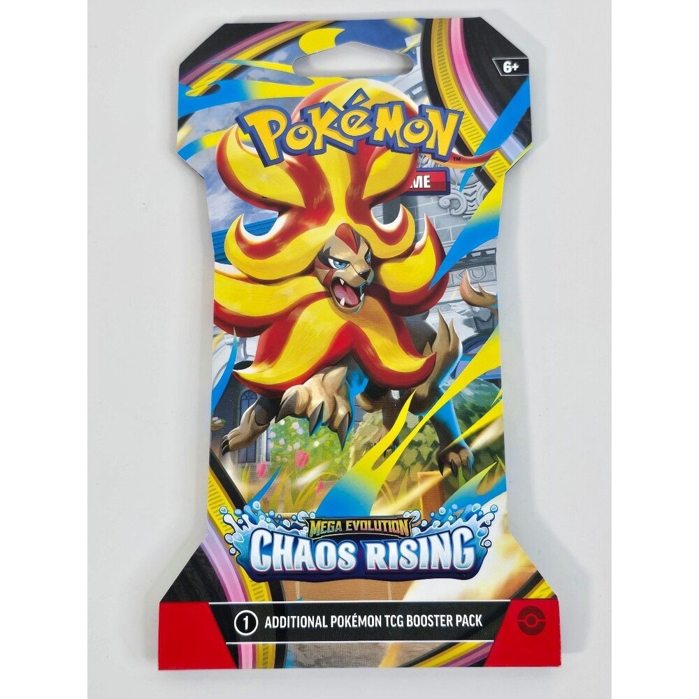 Pokemon Chaos Rising Sleeved Booster Trading Cards